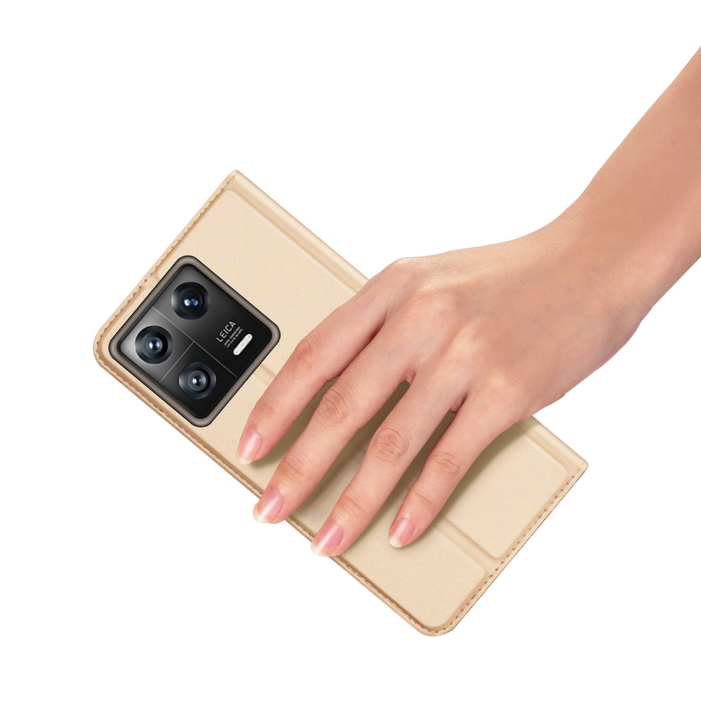 Dux Ducis Skin Pro dėklas Xiaomi 13 – auksinis -- Xiaomi 13