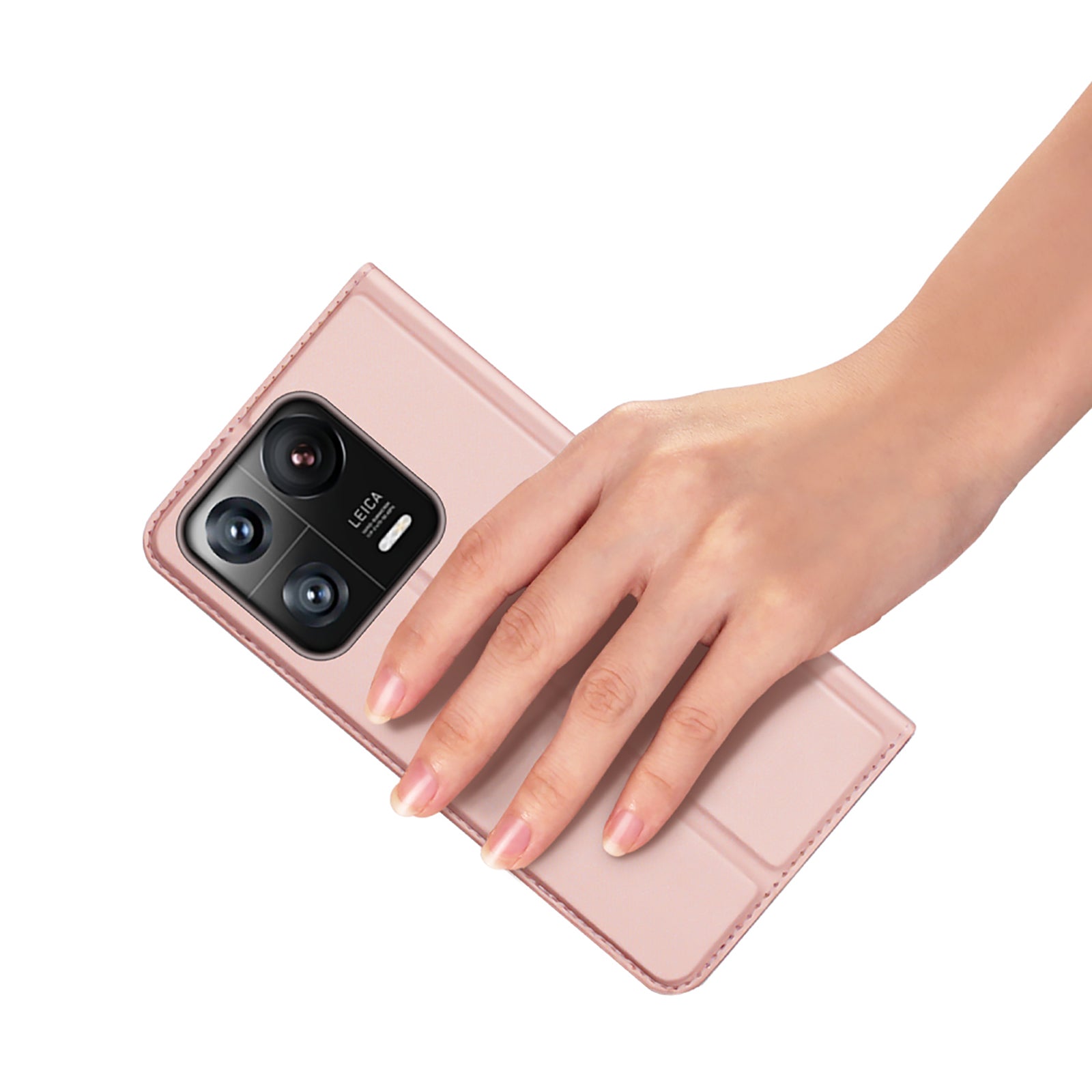 Dux Ducis Skin Pro dėklas Xiaomi 13 Pro – rožinis -- Xiaomi 13 Pro