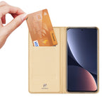 Dux Ducis Skin Pro dėklas Xiaomi 13 Pro – auksinis -- Xiaomi 13 Pro