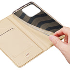Dux Ducis Skin Pro dėklas Xiaomi 13 Pro – auksinis -- Xiaomi 13 Pro