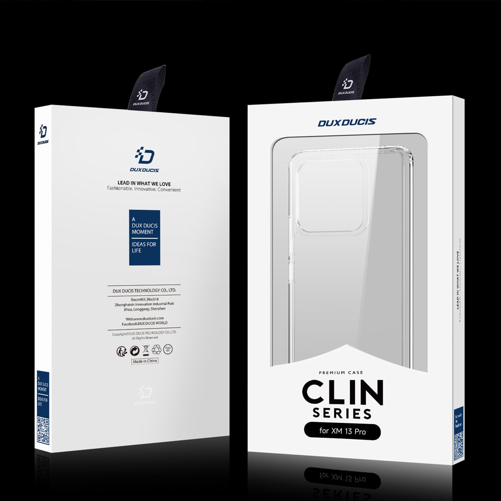 Skaidrus Dux Ducis Clin dėklas Xiaomi 13 Pro -- Xiaomi 13 Pro