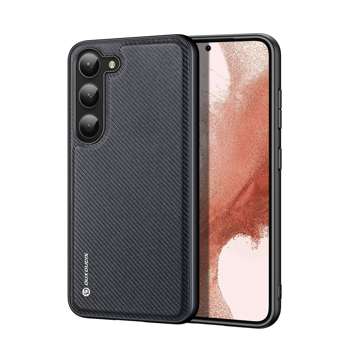 Dux Ducis Fino dėklas Samsung Galaxy S23+ – juodas