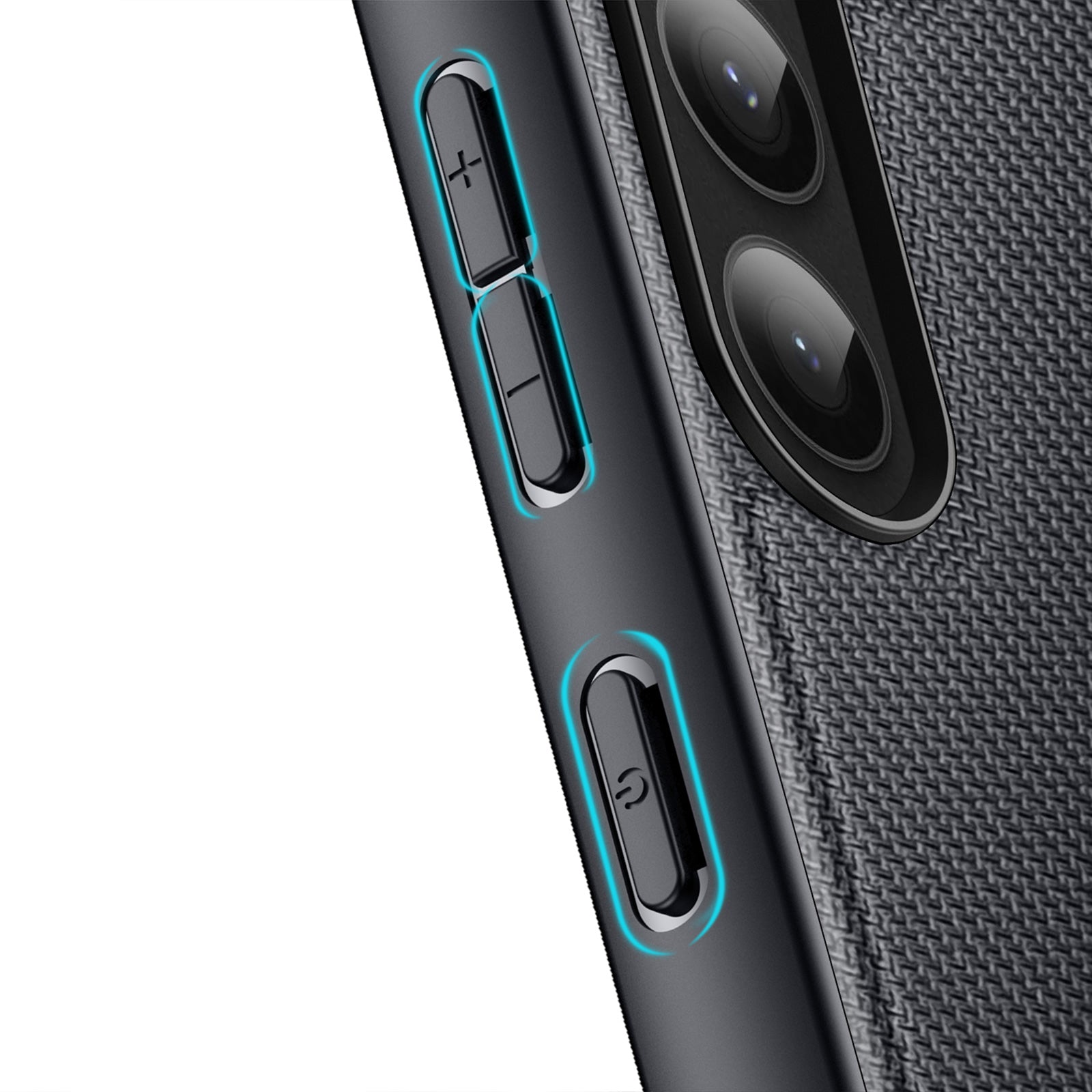 Dux Ducis Fino dėklas Samsung Galaxy S23+ – juodas