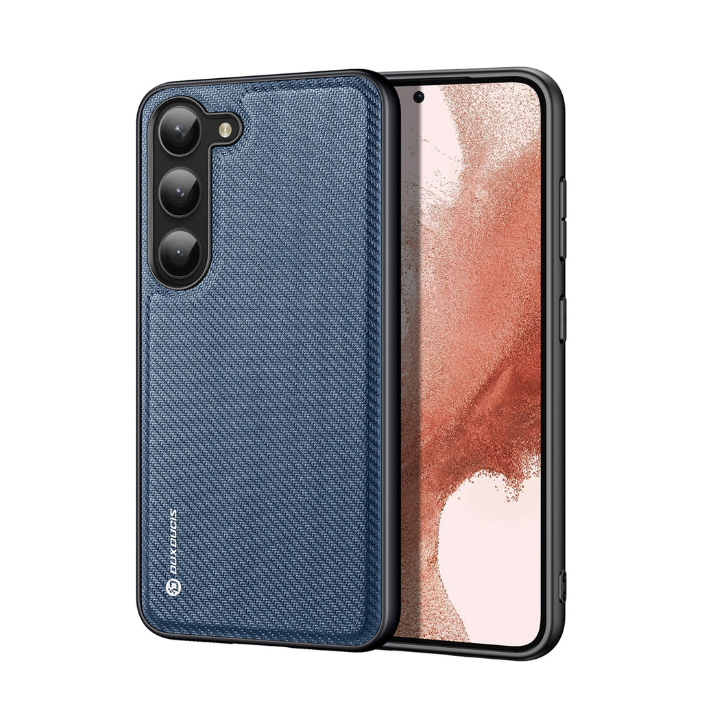 Dux Ducis Fino dėklas Samsung Galaxy S23+ – mėlynas