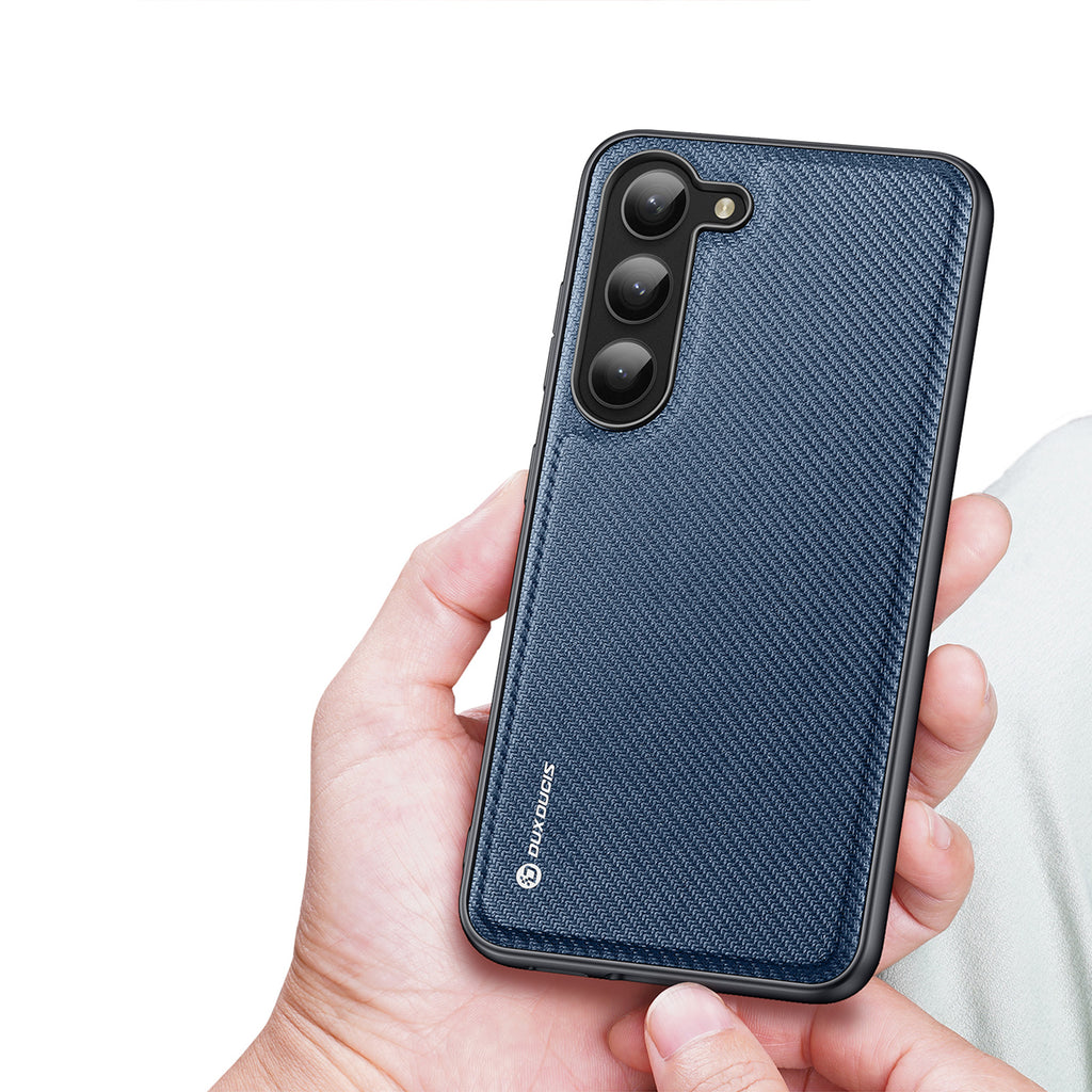 Dux Ducis Fino dėklas Samsung Galaxy S23+ – mėlynas