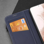 Dux Ducis Skin X2 atverčiamas dėklas Galaxy S23+ – mėlynas
