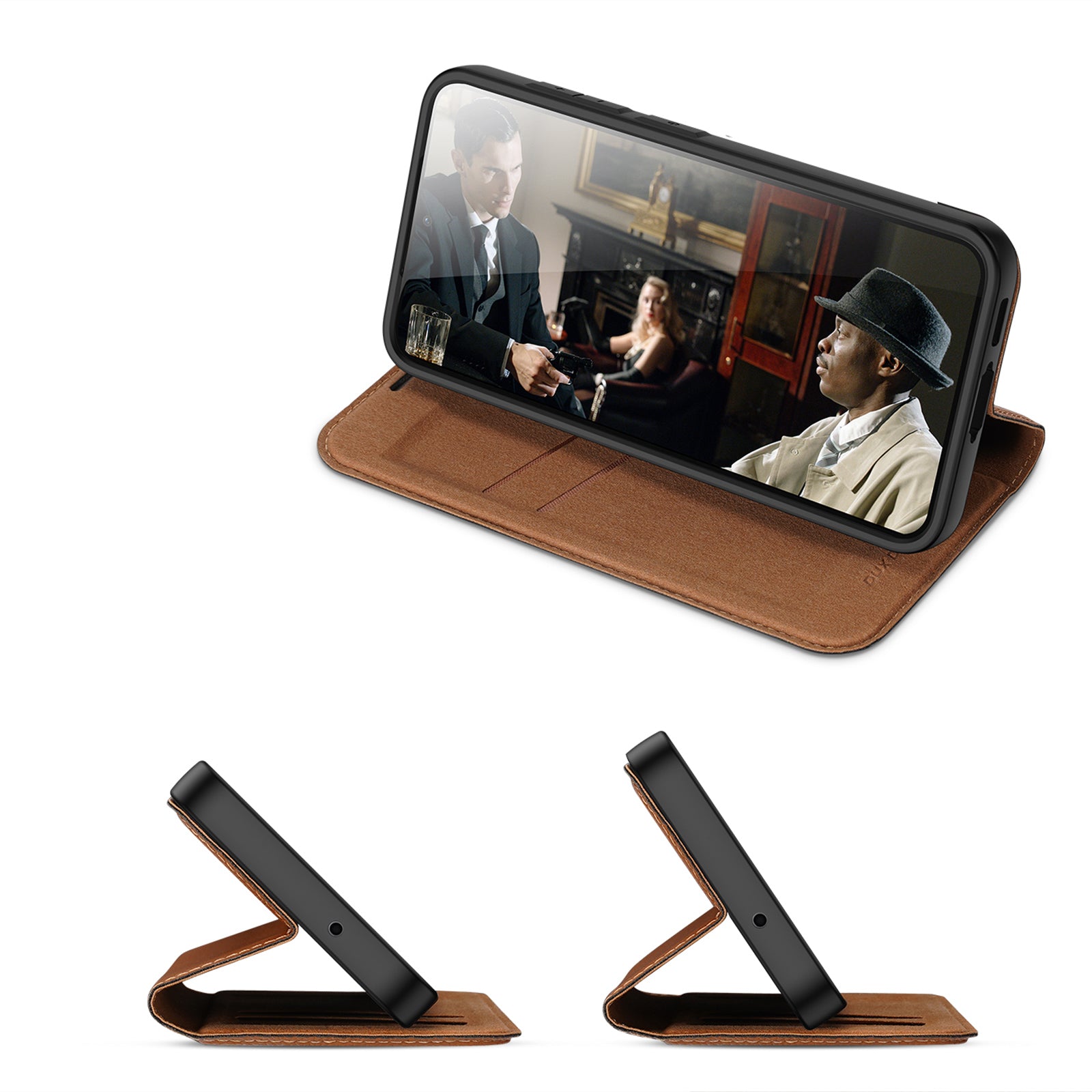 Dux Ducis Skin X2 dėklas Galaxy S23+ – rudas