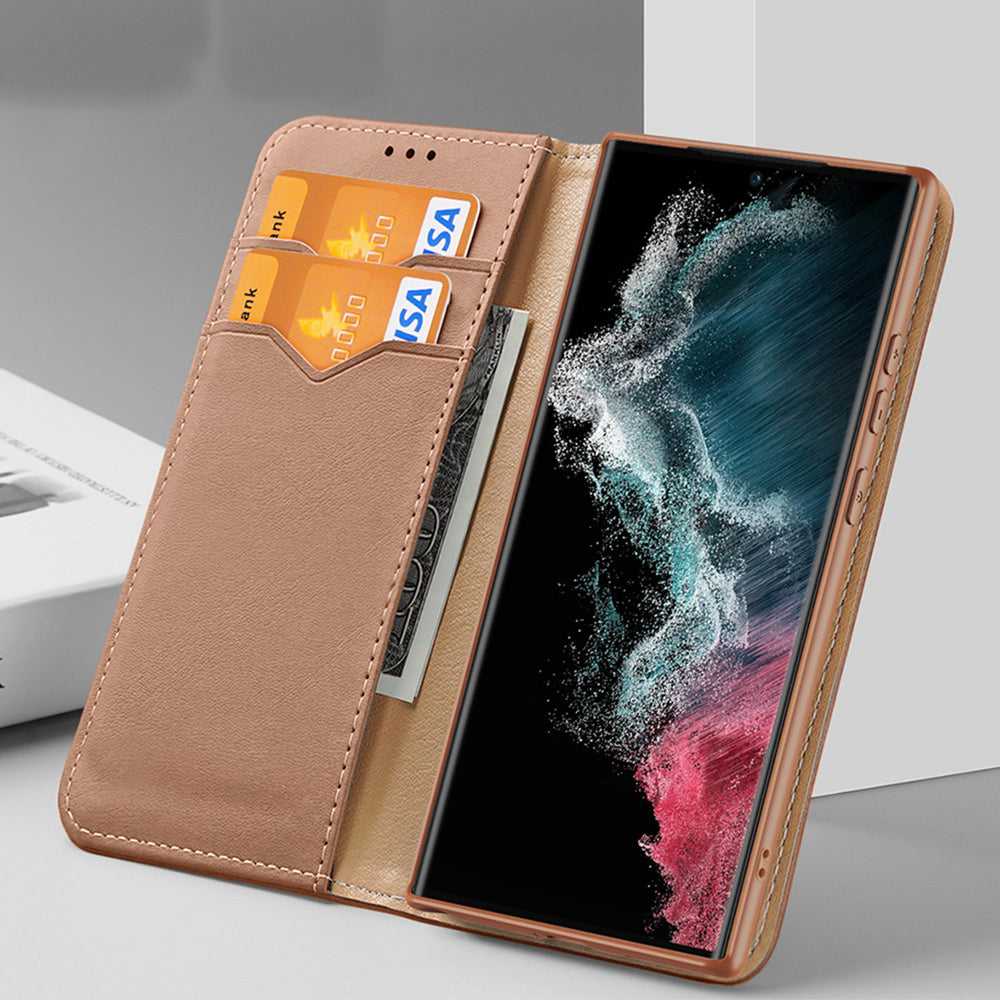 Dux Ducis Hivo odinis dėklas Samsung Galaxy S23+ – juodas, RFID
