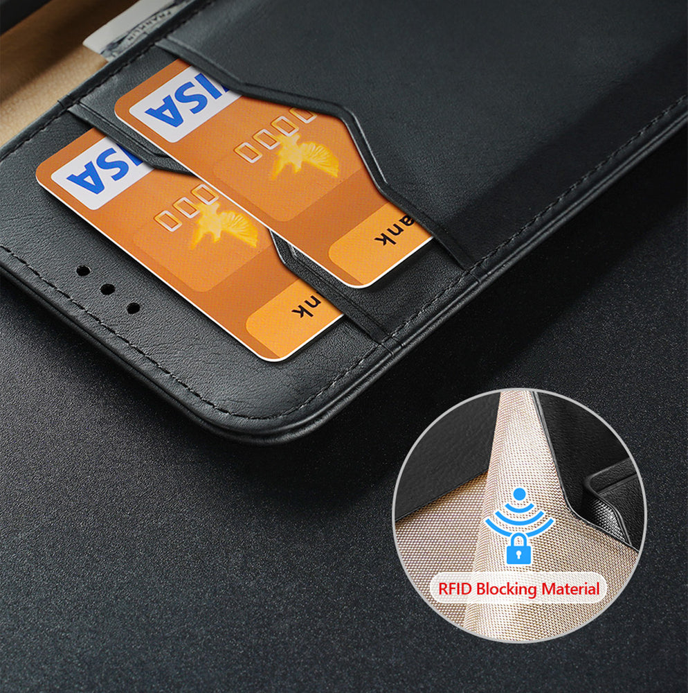 Dux Ducis Hivo odinis dėklas Samsung Galaxy S23+ – juodas, RFID