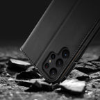 Dux Ducis Hivo odinis dėklas Samsung Galaxy S23+ – juodas, RFID
