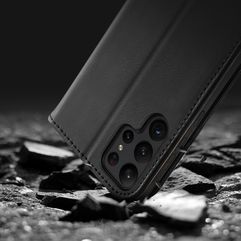 Dux Ducis Hivo odinis dėklas Samsung Galaxy S23+ – rudas