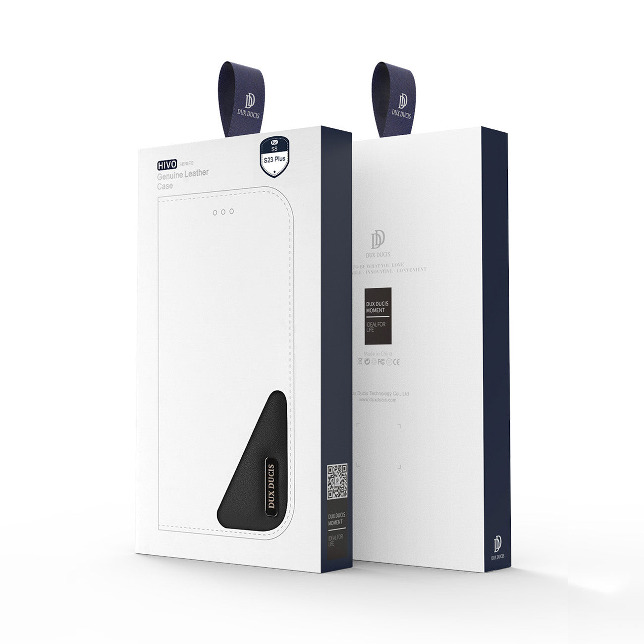 Dux Ducis Hivo odinis dėklas Samsung Galaxy S23+ – rudas
