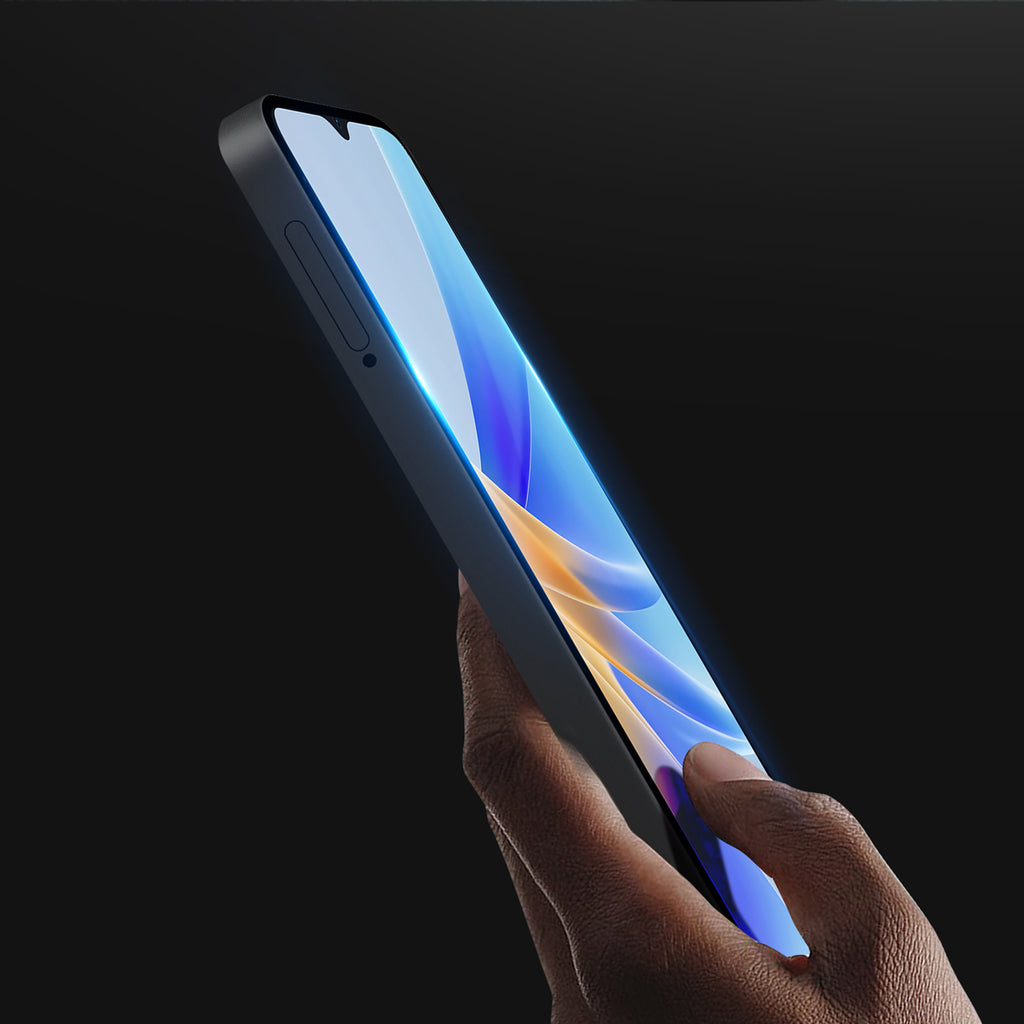 Dux Ducis 9D grūdintas stiklas Oppo A17 – juodas rėmelis -- Oppo A17