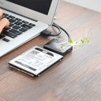 Ugreen 2.5'' / 3.5'' kietojo disko adapterio kabelis (USB-A 3.0 - SATA) juodas (CR108) -- Hard Drive Adapters
