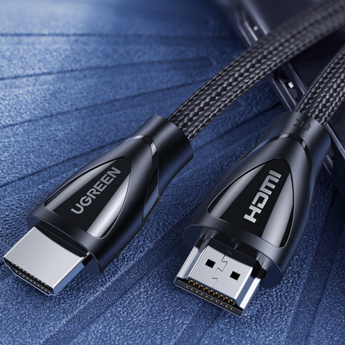 Ugreen HD140 80403 HDMI 2.1 / HDMI 2.1 kabelis 2m - juodas -- Video Cables