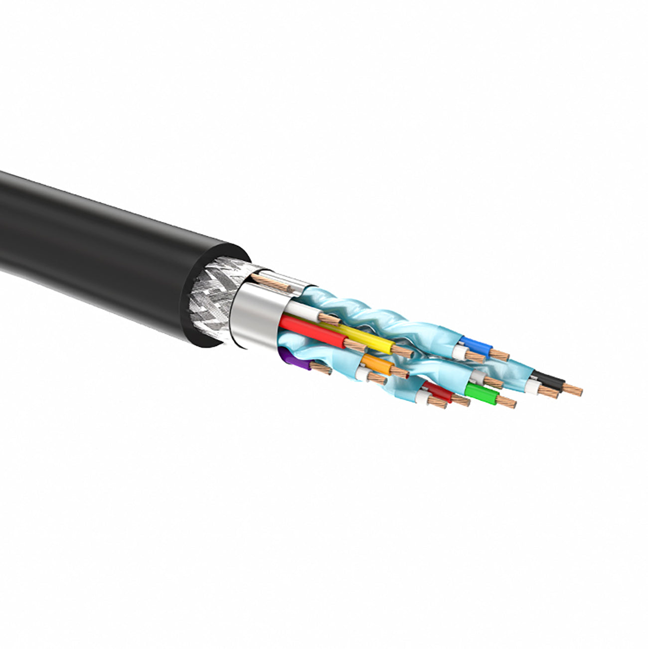 Ugreen HD107 10141 HDMI (vyriškas) - HDMI (moteriškas) 4K kabelis 1m - juodas -- Video Cables