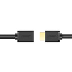 Ugreen HD107 10141 HDMI (vyriškas) - HDMI (moteriškas) 4K kabelis 1m - juodas -- Video Cables
