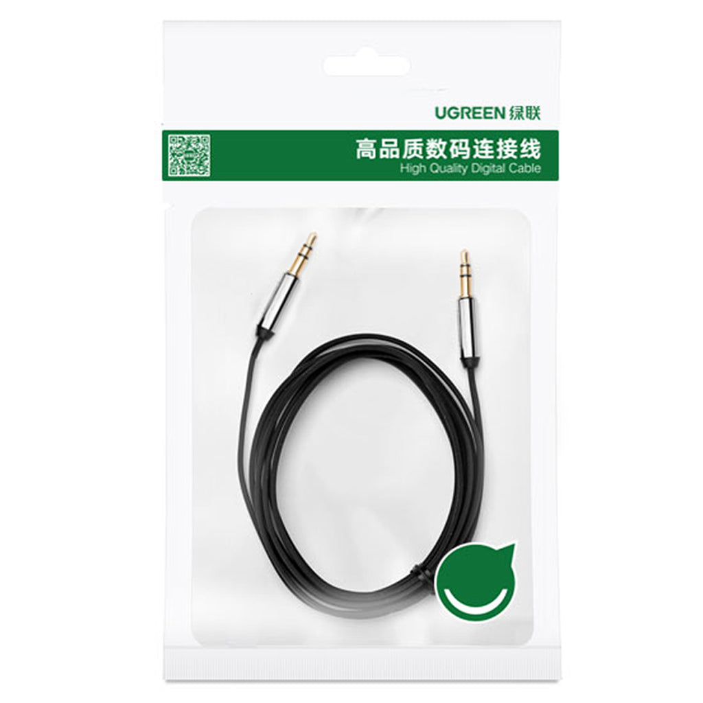 Ugreen AV119 10733 garso kabelis mini jack 3.5mm / mini jack 3.5mm 1m – juodas -- Audio Cables
