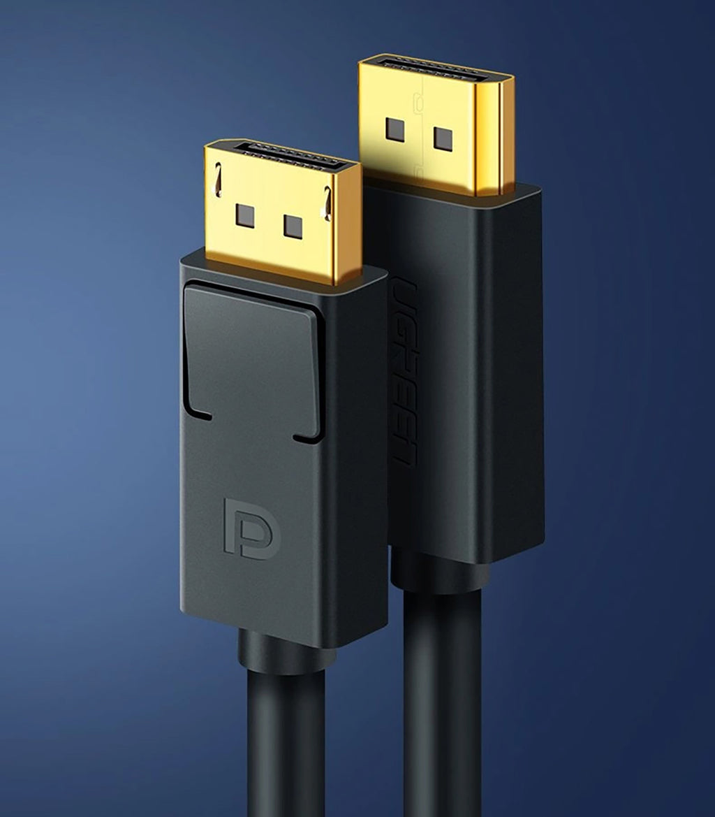 Ugreen DP102 10212 DisplayPort 1.2 4K / DisplayPort 1.2 4K kabelis 3m - juodas -- Video Cables