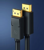 Ugreen DP102 10212 DisplayPort 1.2 4K / DisplayPort 1.2 4K kabelis 3m - juodas -- Video Cables
