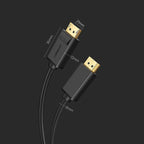 Ugreen DP102 10212 DisplayPort 1.2 4K / DisplayPort 1.2 4K kabelis 3m - juodas -- Video Cables