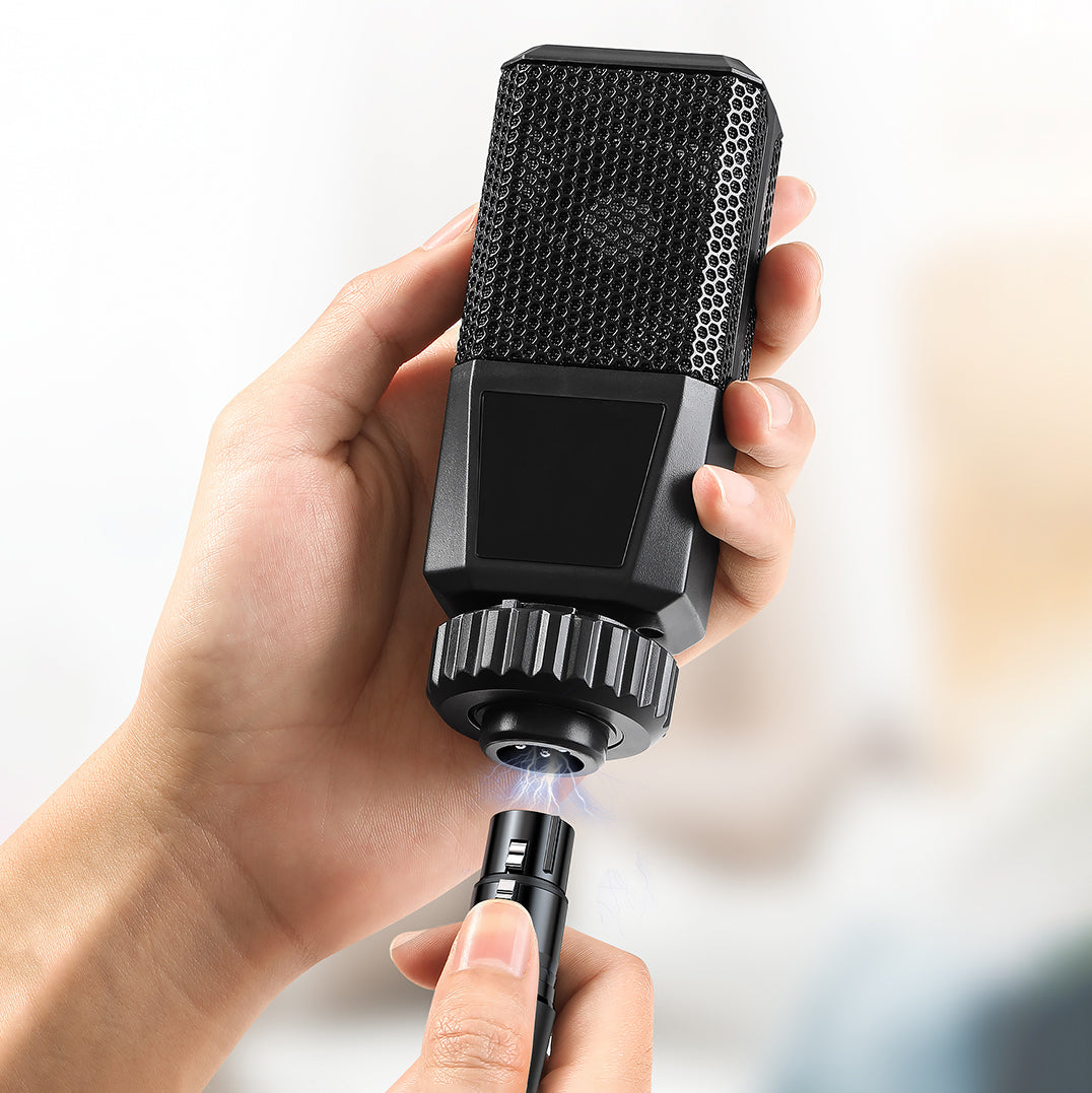 Ugreen garso kabelis 3.5mm mini jack (kištukas) - XLR (lizdas) 1m juodas (AV182) -- Audio Cables