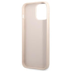 Guess 4G dėklas iPhone 13 Pro / 13 – rožinis, su kortelėmis