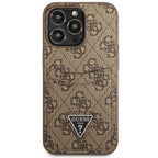 Guess 4G dėklas iPhone 13/13 Pro – rudas