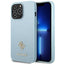 Guess Saffiano dėklas iPhone 13 Pro / 13 – mėlynas