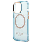 Guess MagSafe dėklas iPhone 13 / 13 Pro – mėlynas