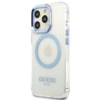Guess MagSafe dėklas iPhone 13/13 Pro – mėlynas