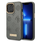 Guess MagSafe dėklas iPhone 13/13 Pro 6,1 – pilkas