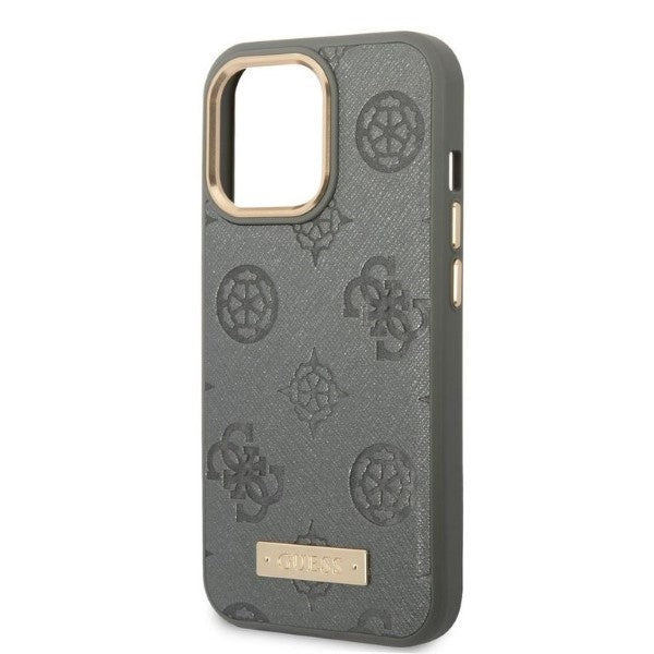 Guess MagSafe dėklas iPhone 13/13 Pro 6,1 – pilkas