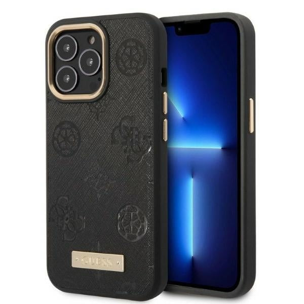 Guess MagSafe dėklas iPhone 13/13 Pro – juodas