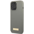 Guess MagSafe silikoninis dėklas iPhone 13/13 Pro – pilkas