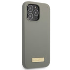 Guess MagSafe silikoninis dėklas iPhone 13/13 Pro – pilkas