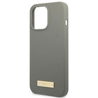 Guess MagSafe silikoninis dėklas iPhone 13/13 Pro – pilkas