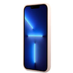 Guess MagSafe silikoninis dėklas iPhone 13 – rožinis