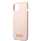Guess MagSafe silikoninis dėklas iPhone 13 – rožinis