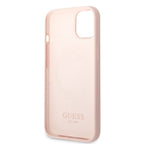 Guess MagSafe silikoninis dėklas iPhone 13 – rožinis