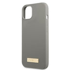 Guess MagSafe silikoninis dėklas iPhone 13 – pilkas