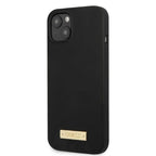 Guess silikoninis MagSafe dėklas iPhone 13 – juodas
