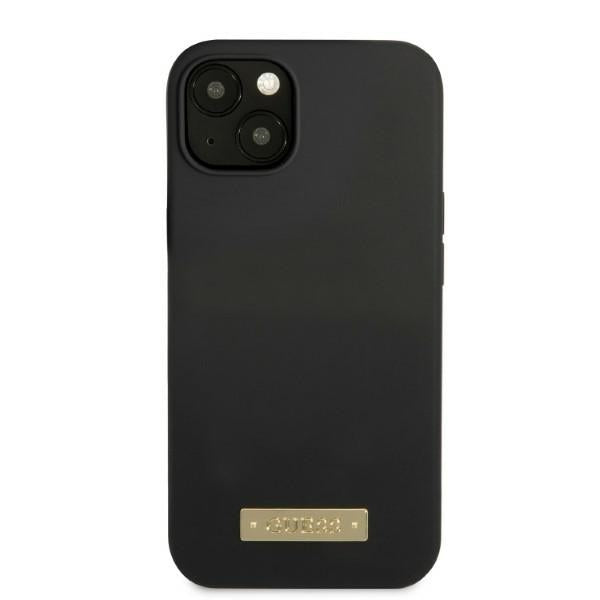 Guess silikoninis MagSafe dėklas iPhone 13 – juodas