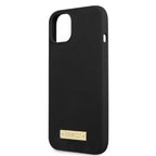 Guess silikoninis MagSafe dėklas iPhone 13 – juodas