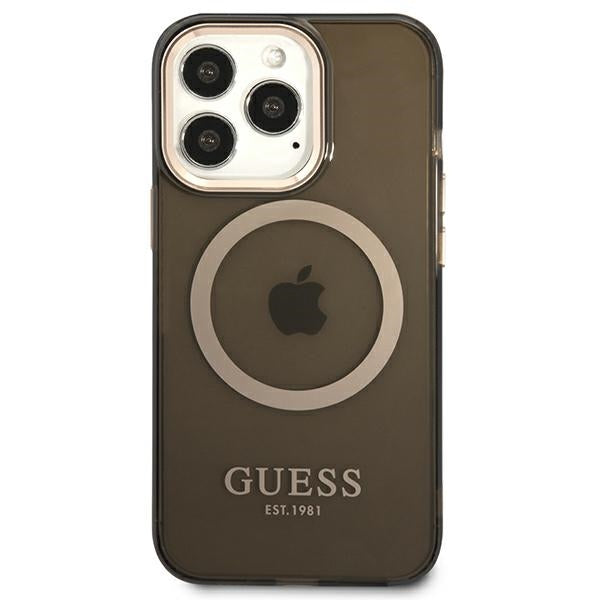 Guess MagSafe dėklas iPhone 13 Pro Max – juodas -- iPhone 13 Pro Max