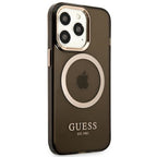 Guess MagSafe dėklas iPhone 13 Pro Max – juodas -- iPhone 13 Pro Max