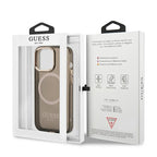 Guess MagSafe dėklas iPhone 13 Pro Max – juodas -- iPhone 13 Pro Max