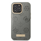 Guess MagSafe dėklas iPhone 13 Pro Max – pilkas