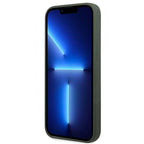 Guess MagSafe silikoninis dėklas iPhone 13 Pro Max – žalias