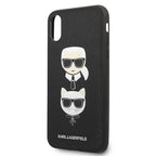 Karl Lagerfeld dėklas iPhone XS Max – juodas -- iPhone XS Max